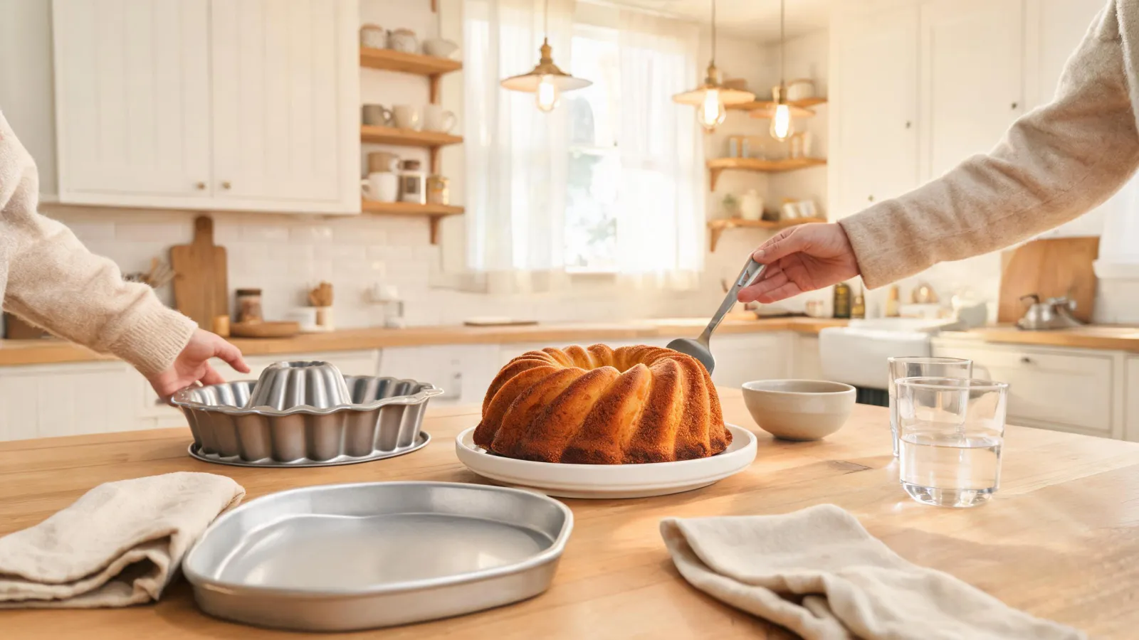 Nordic Ware bakeware ready for a kitchen gathering